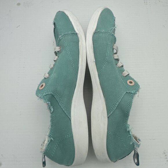 Vionic Beach Washable Canvas Casual Sneakers Pismo Size 9.5 Coastal Slip On - Picture 6 of 8